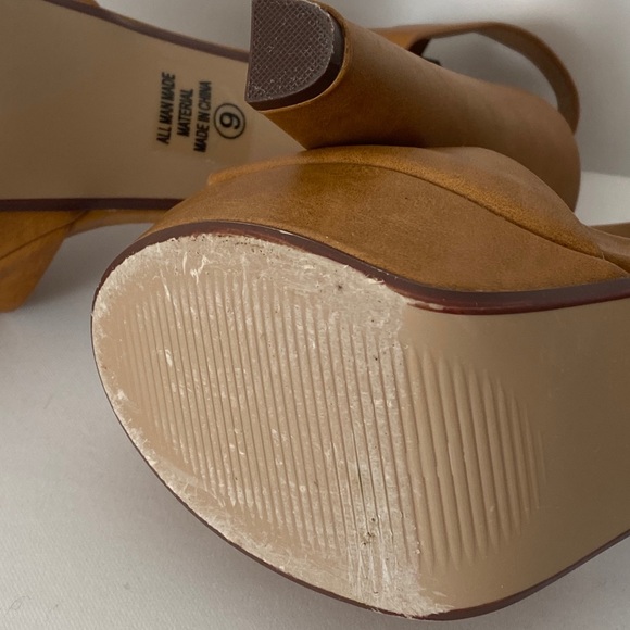 LOLA SHOETIQUE PLATFORM SANDAL HEELS - Picture 4 of 11